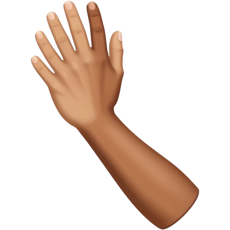 بازوی دو رنگ emoji