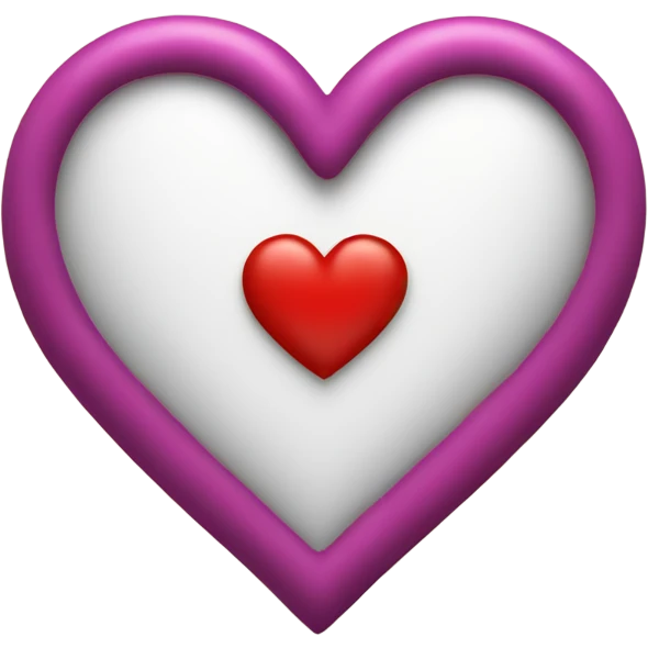 Vibrating heart emoji
