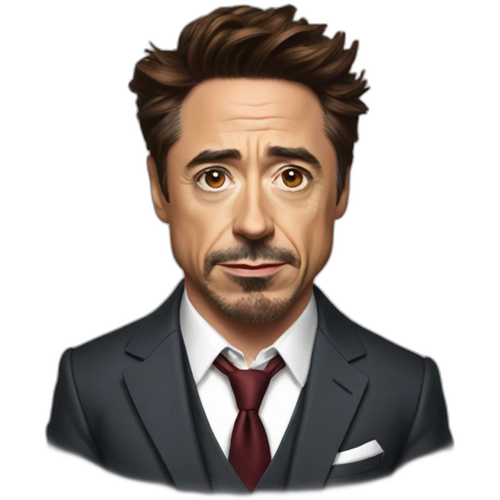 Robert downey jr emoji