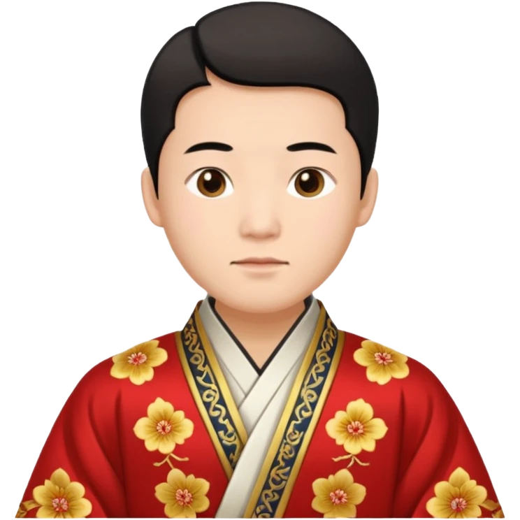chinese male in 1800s emoji