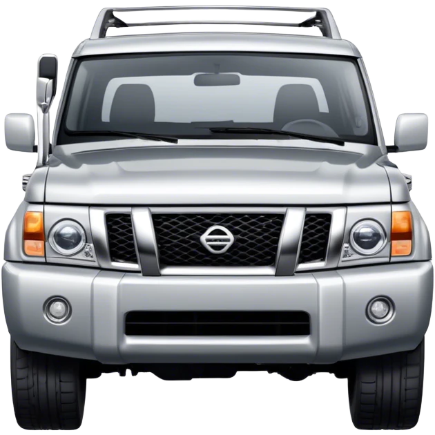 Nissan Patrol - Nissan (Model Year: 2022) (Iconic colour: Silver) emoji
