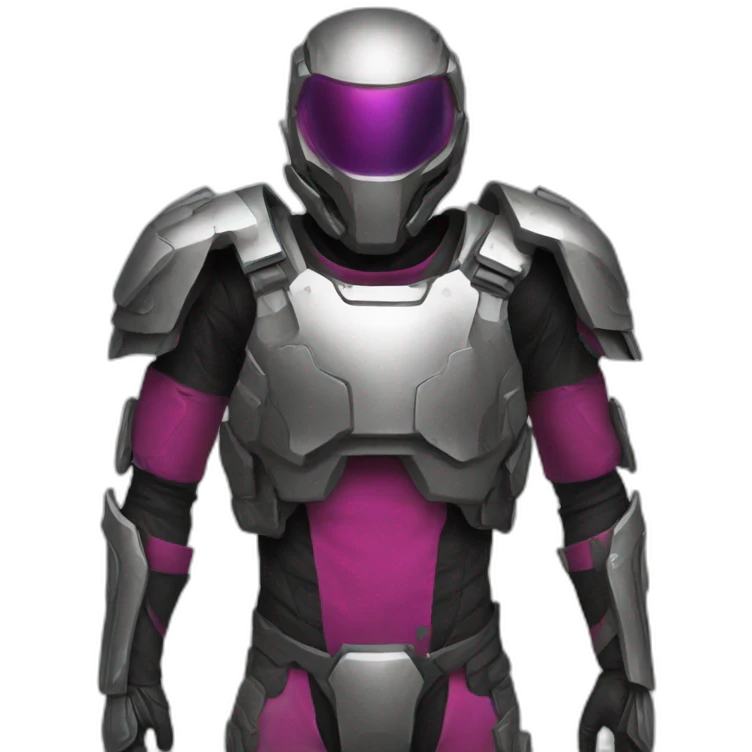 futuristic colored crimsom armored pants emoji