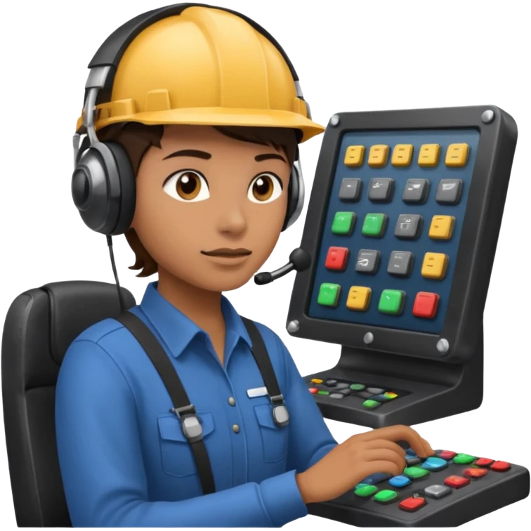 Ride Operator at Controls emoji