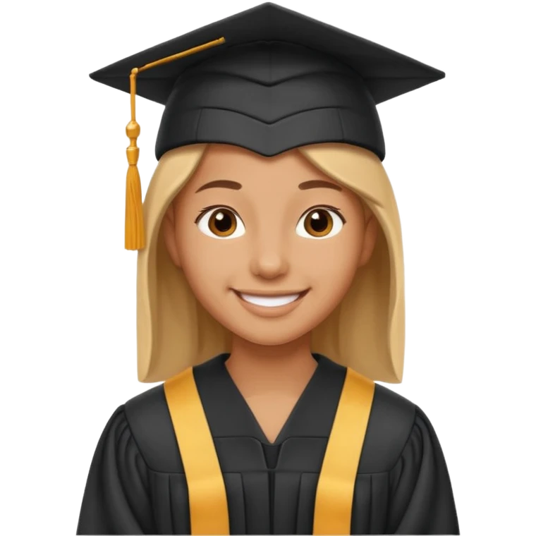 Necesito una egresada de la universidad emoji