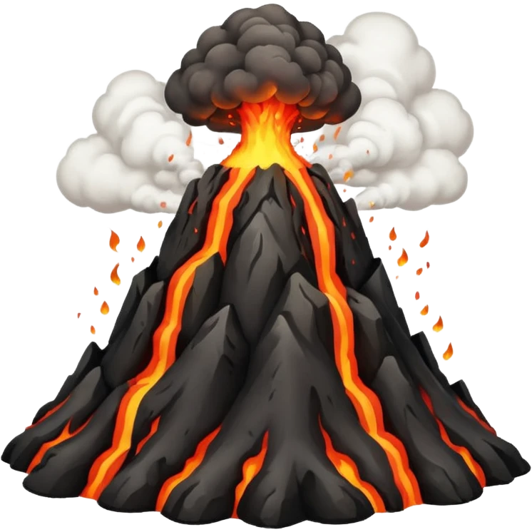 Volcano emoji