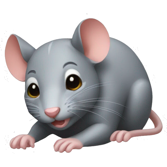 Rat massaged emoji