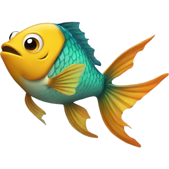 Dancing fish emoji