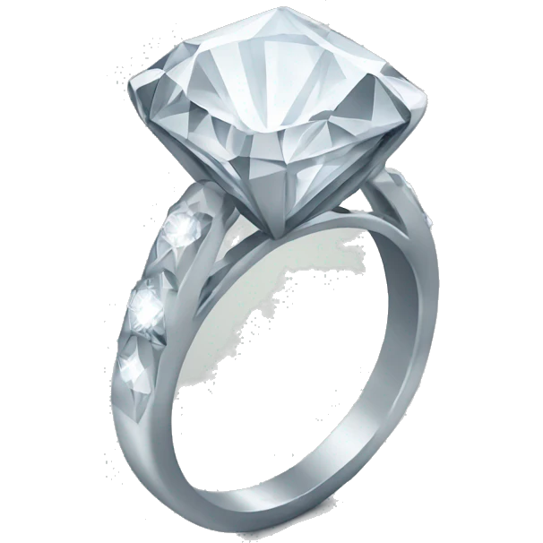 Diamond ring emoji