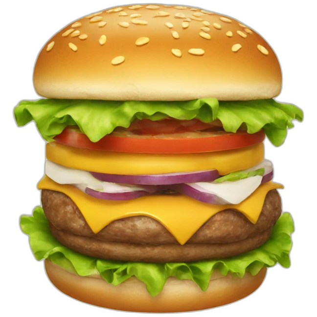 Burger emoji