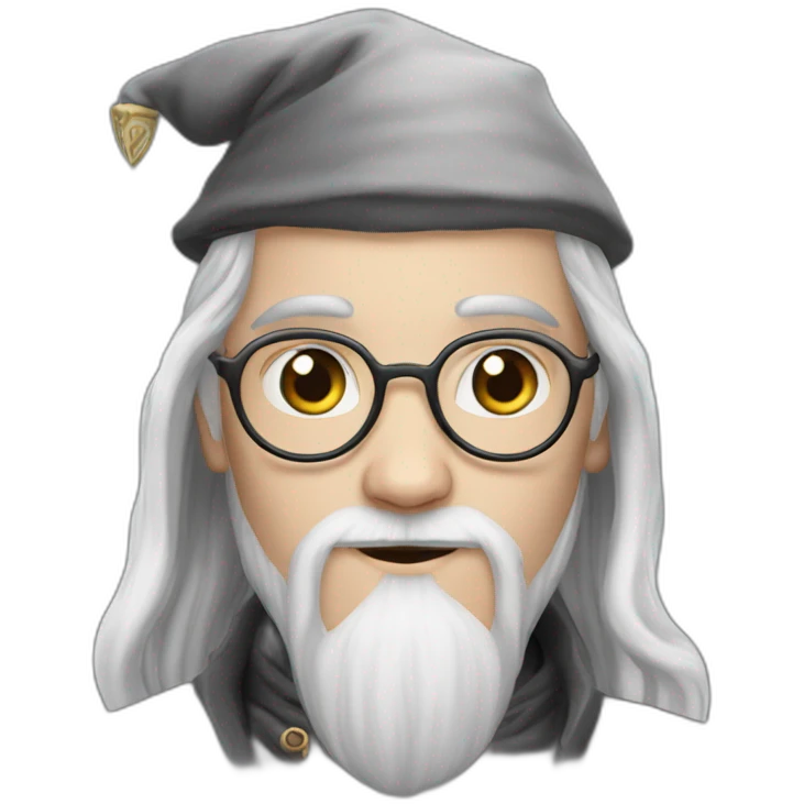 Young dumbledore emoji