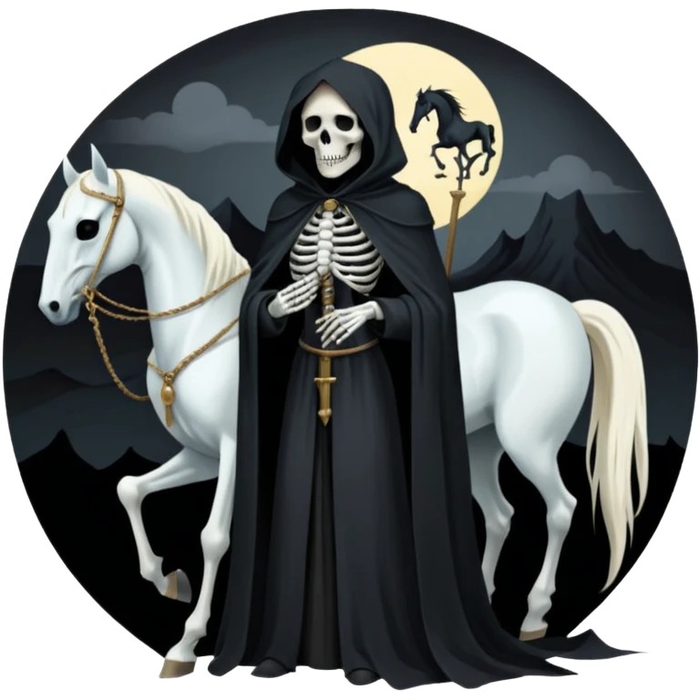 The death tarot card emoji