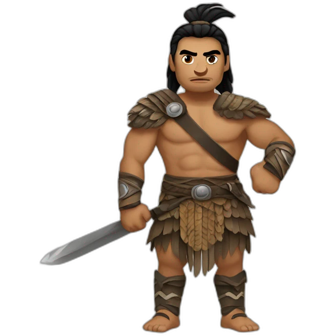 Māori Warrior emoji