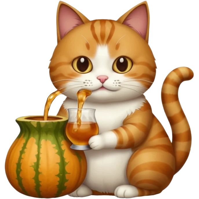 gato tomando mate emoji