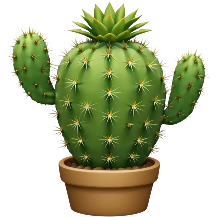 Cactus wearing a hat emoji
