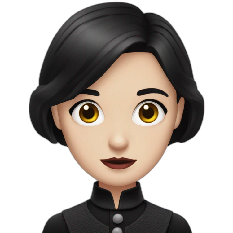 Wednesday Addams emoji