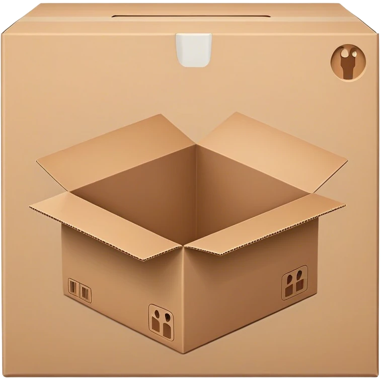Opened box emoji