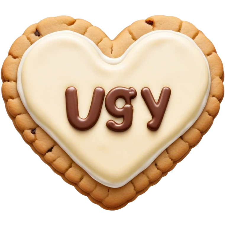 cookie heart with IGY6 written across emoji