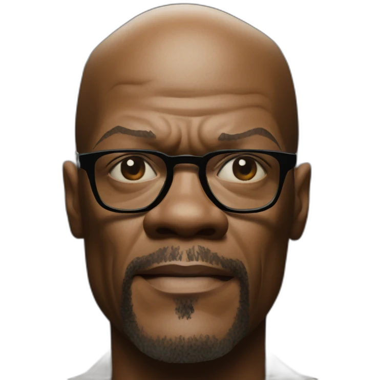 Samuel L. Jackson Pulp Fiction no glasses emoji