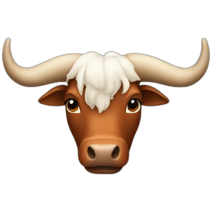 ox horns only emoji
