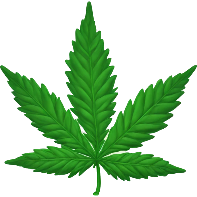 marijuana leaf emoji