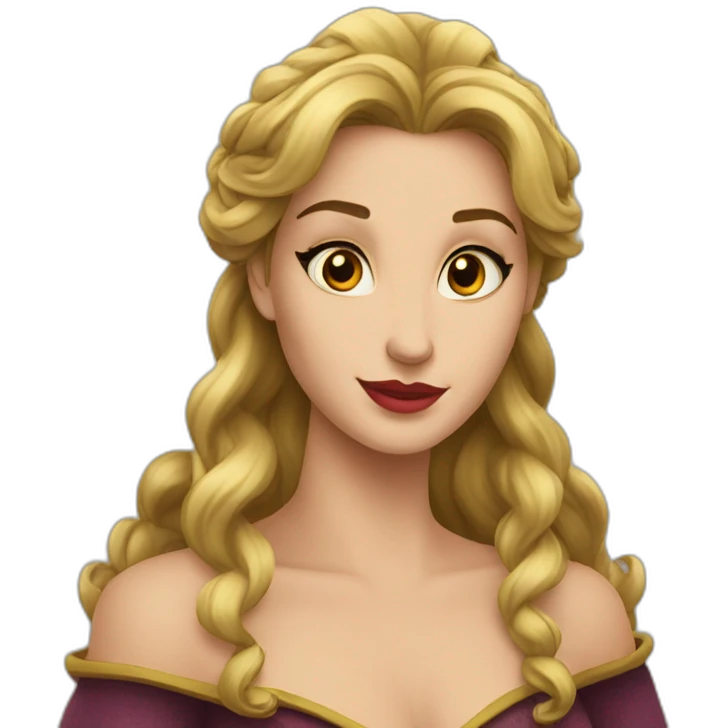 La belle et la bête emoji