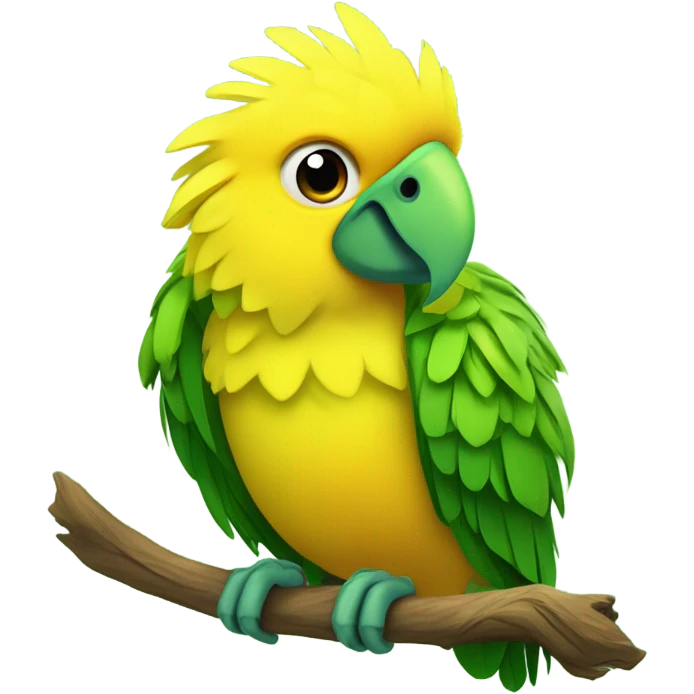 very cute Yellow-naped amazon
Bird
 emoji