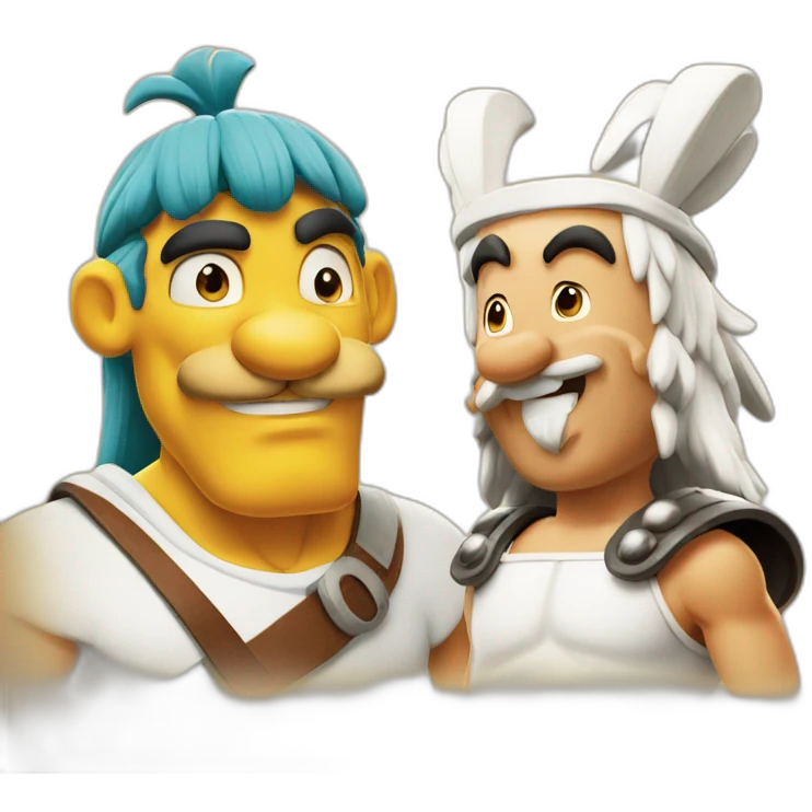asterix and obelix emoji