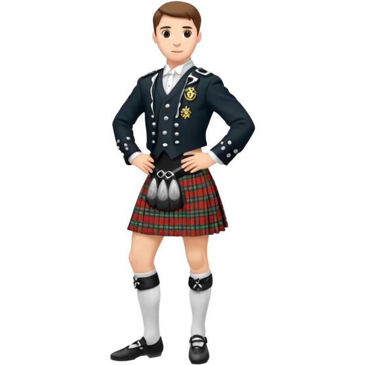 Highland dancing emoji