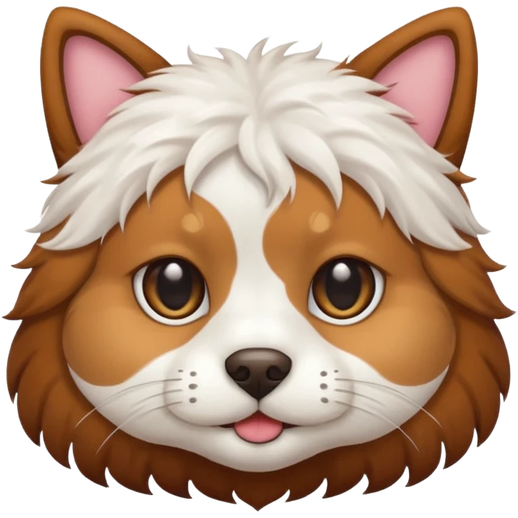 dog with cat face emoji
