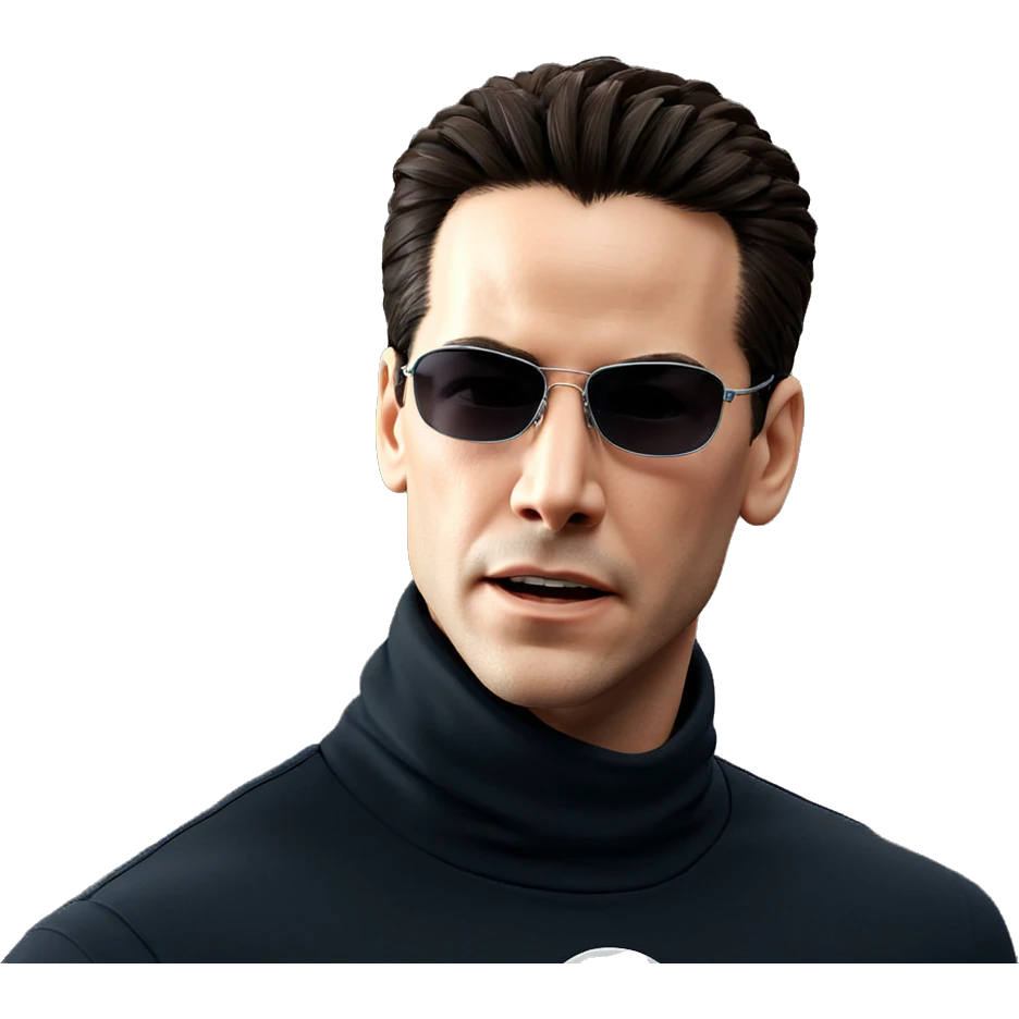 cool dude in sunglasses emoji