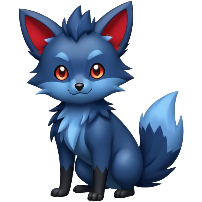 Shiny Zorua (full body) emoji