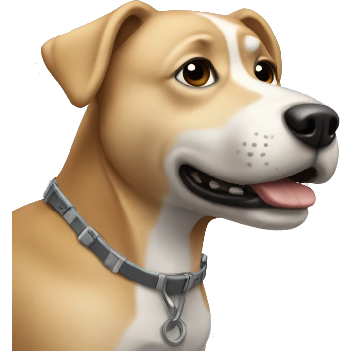 Prosthetic for a dog emoji