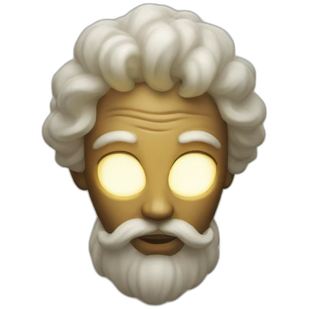 god with bulb face emoji