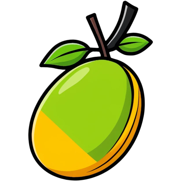 mango fruit emoji