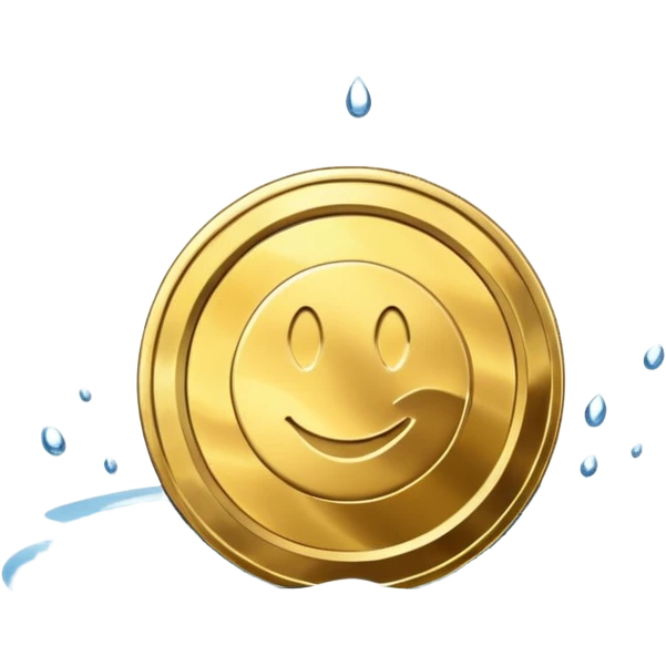 Coin in Water emoji