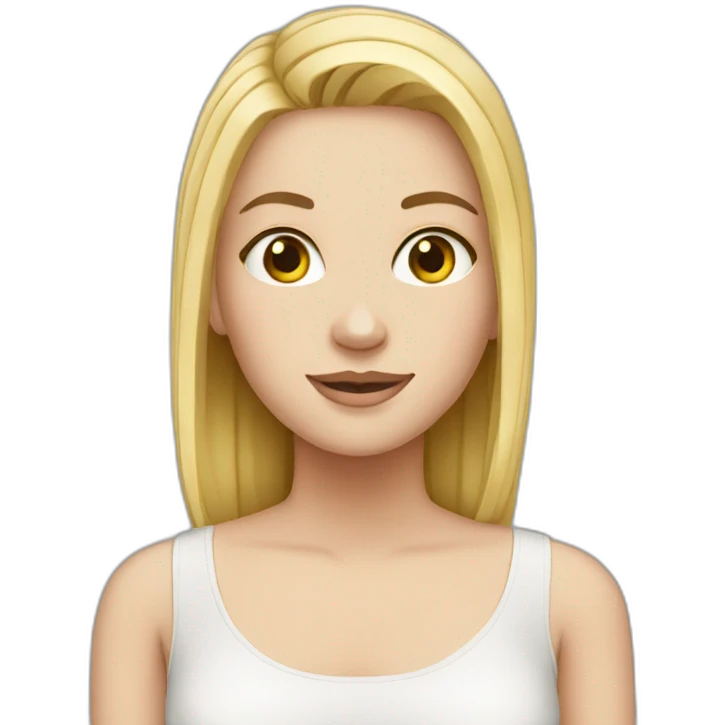 White girl emoji