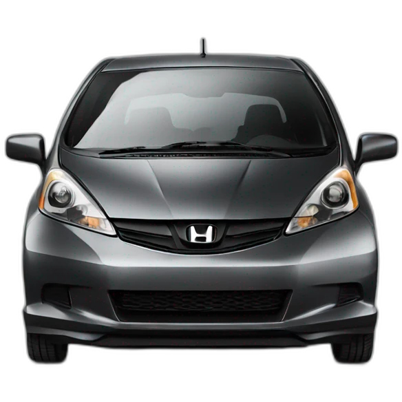 one honda fit black emoji