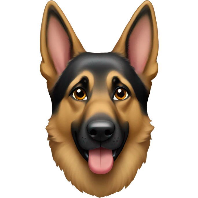 German shepherd  emoji