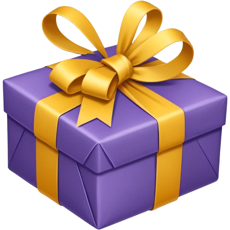 smooth rainbow gift emoji