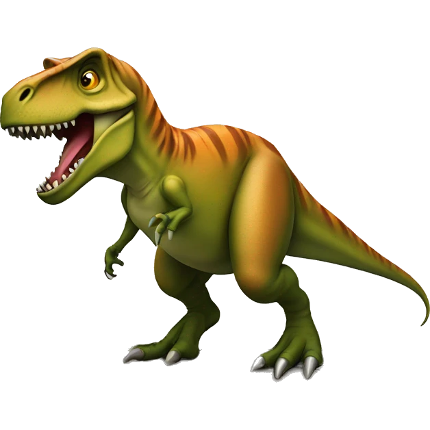 T-rex on bord emoji