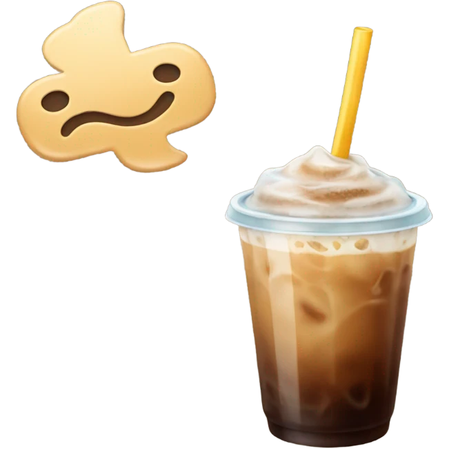 iced coffee emoji