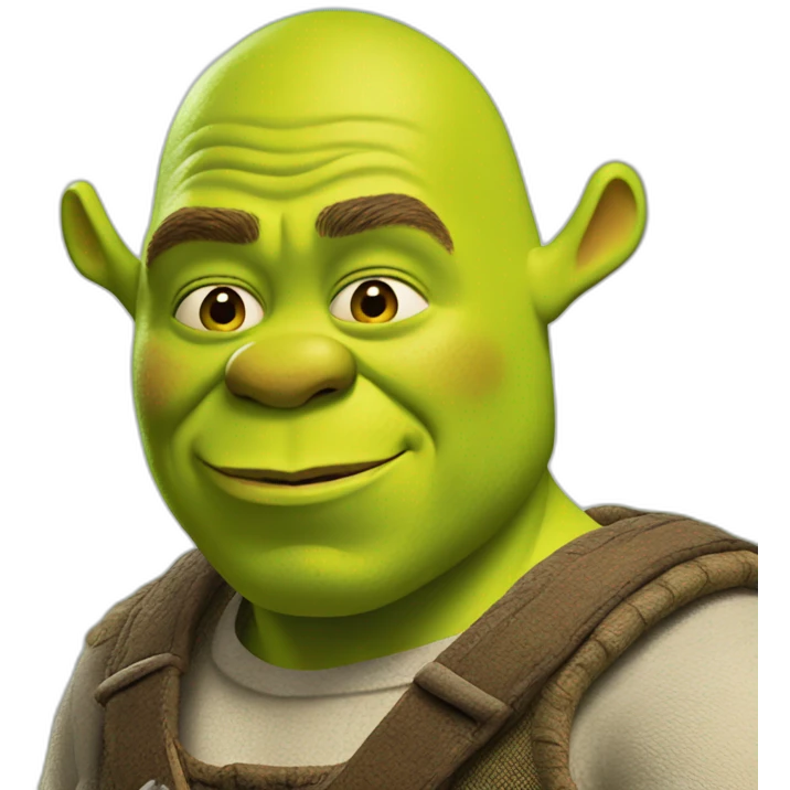 Shrek-débil emoji