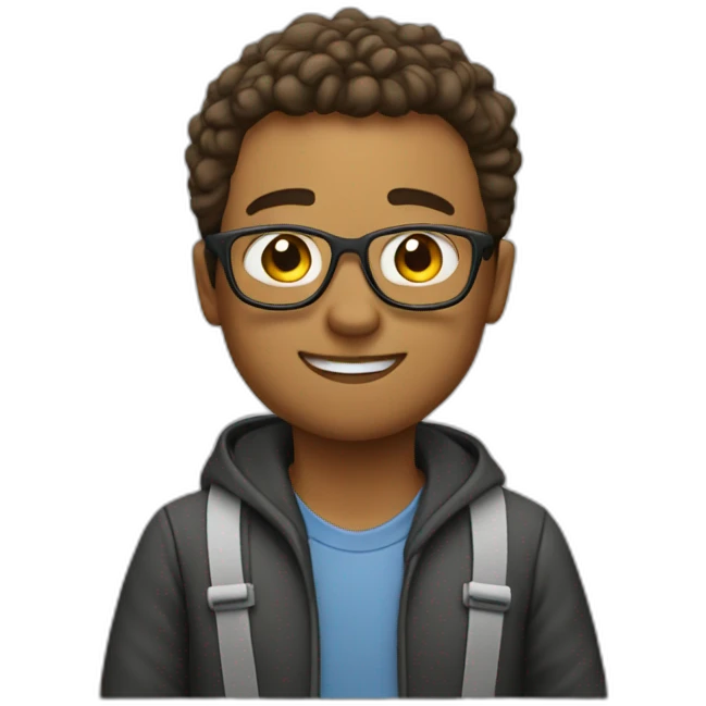 small-town academic exercise enthusiast emoji