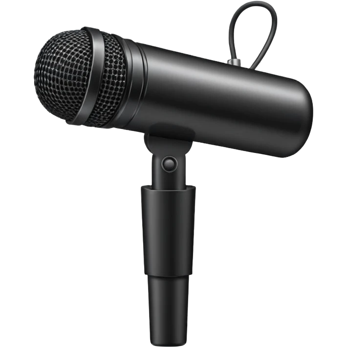 Streaming Microphone emoji