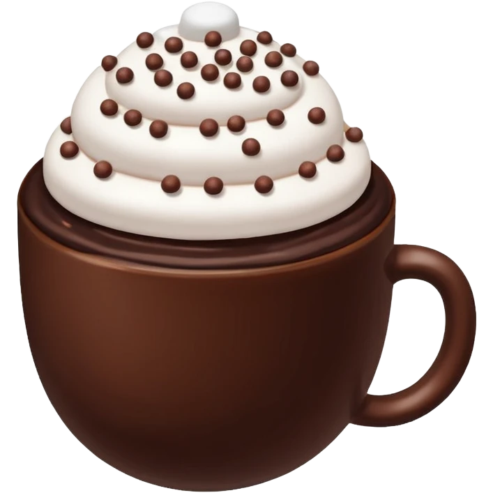 dunkin hot cocoa bomb emoji