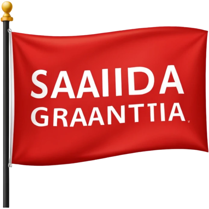 saida garantia banner emoji