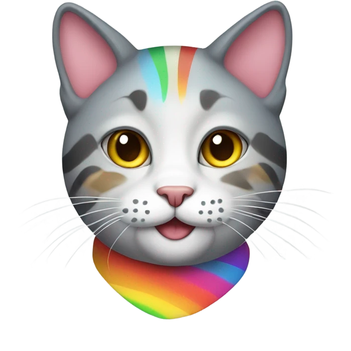 Gay cat emoji