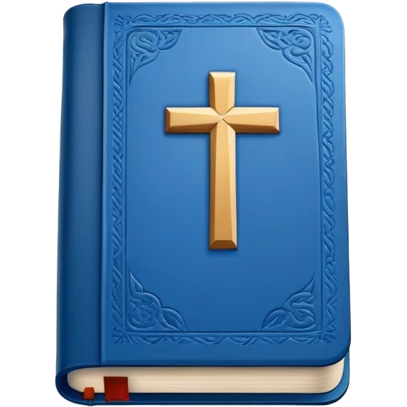 Blue Bible  emoji