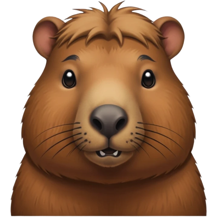 a capypara having tattoo emoji