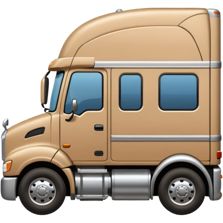 Kamyon şoförü Yarı Kamyonun Karikatür çizimi kamyon yan duracak soför yanında olacak emoji